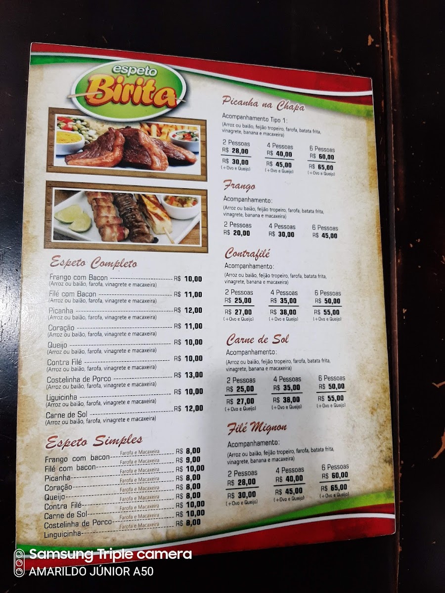 Menu Espeto Do Birita-1